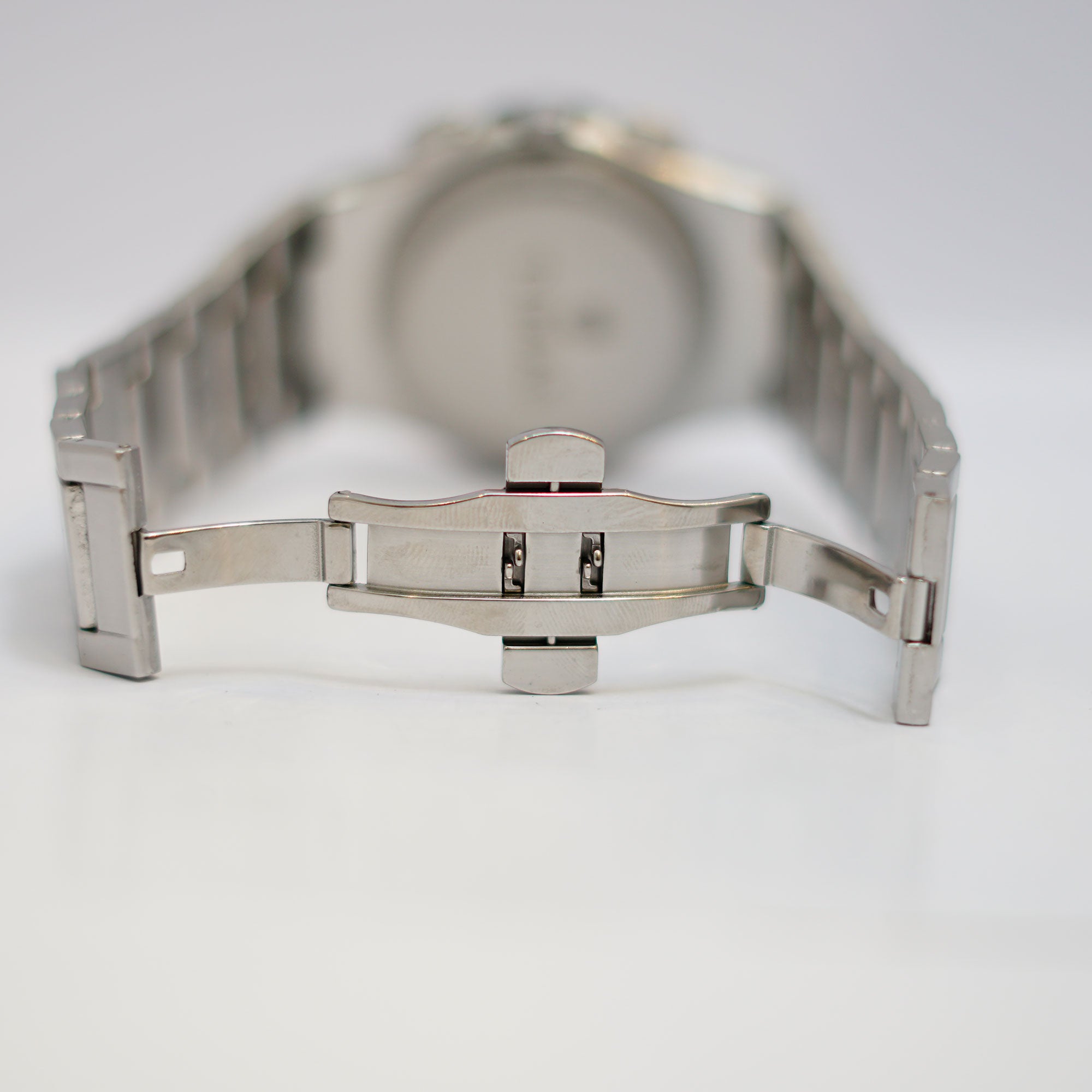 TIMAS Chronograph Watch with Dial and Steel Bracelet