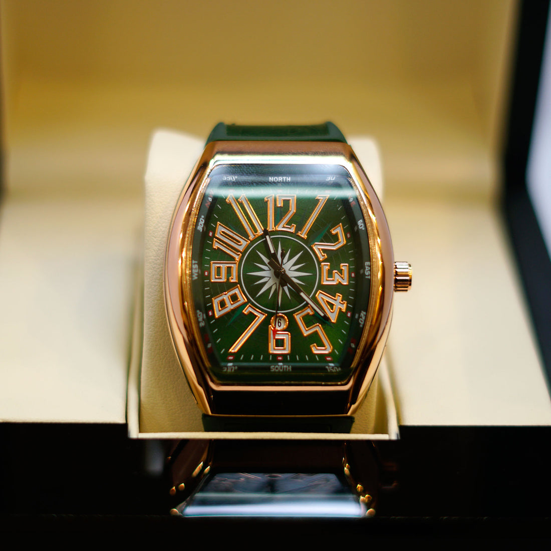 Luxury Green Dial Mens Watch